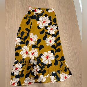 Anthropologie Eva Franco Floral Midi Skirt